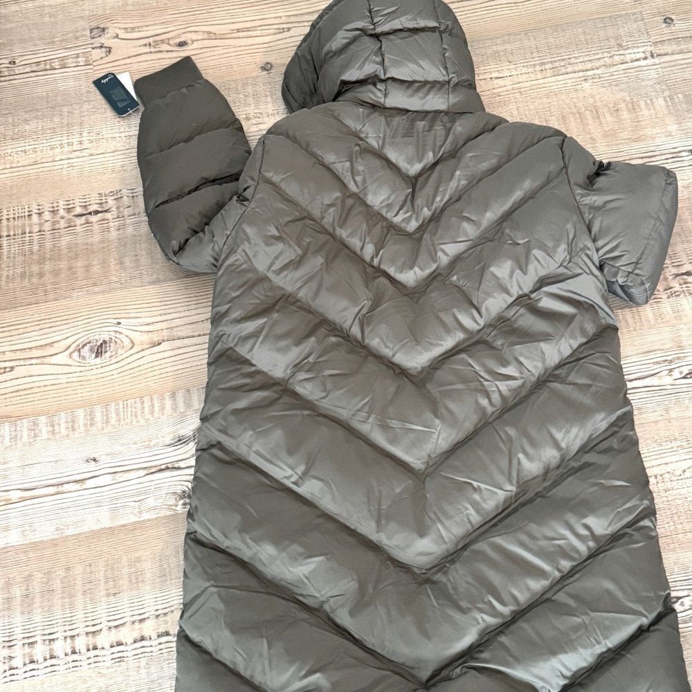 Sebby Juniors' 3/4 Puffer Jacket with Hood, women’s jacket coat - Picture 11 of 14